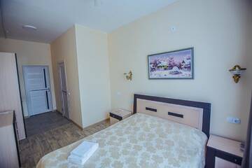 Фото номера Стандартный двухместный номер с 1 кроватью Отель Europa Hotel г. Уральск 10