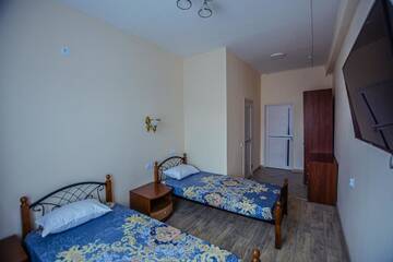Фото номера Двухместный номер с 2 отдельными кроватями Отель Europa Hotel г. Уральск 3