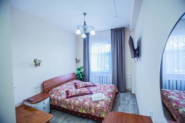 Фото номера Стандартный двухместный номер с 1 кроватью Отель Europa Hotel г. Уральск 3